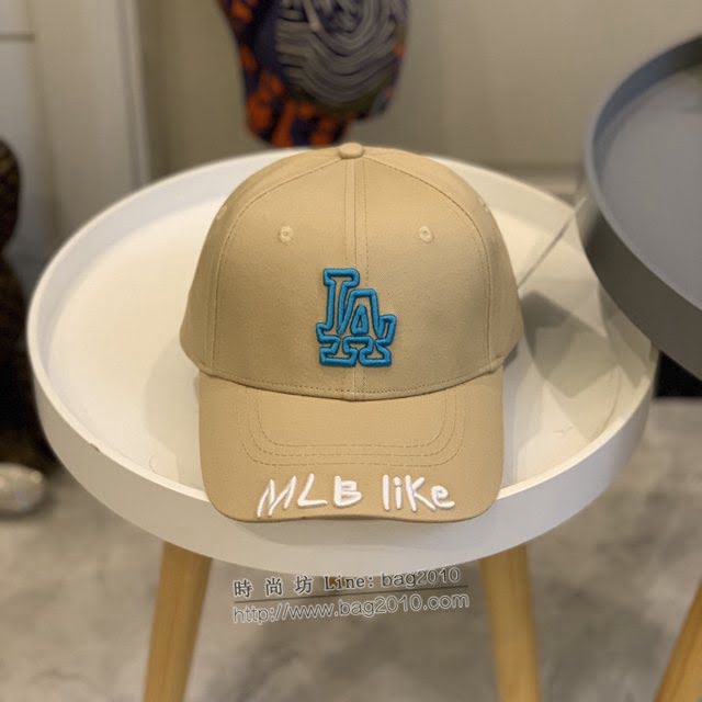 NY男女同款帽子 MLB刺繡棒球帽鴨舌帽  mm1657